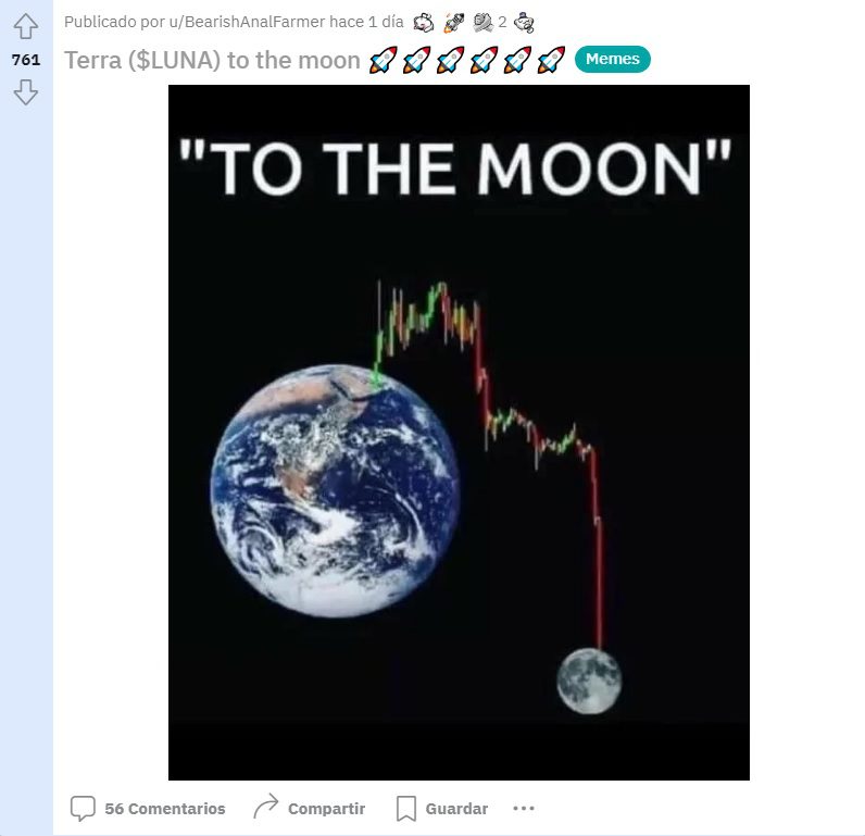 "To the Moon" Terra-Luna Meme