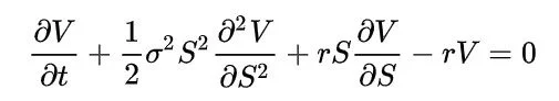 Black-Scholes equation for European Options